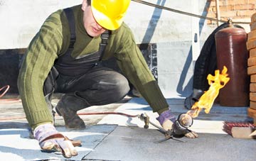 Hillswick flat roof construction