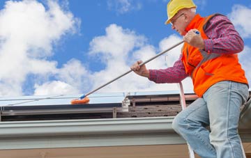 Hillswick soft wash roof cleaning